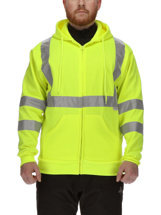 HiVis Hooded Sweatshirt - view 2