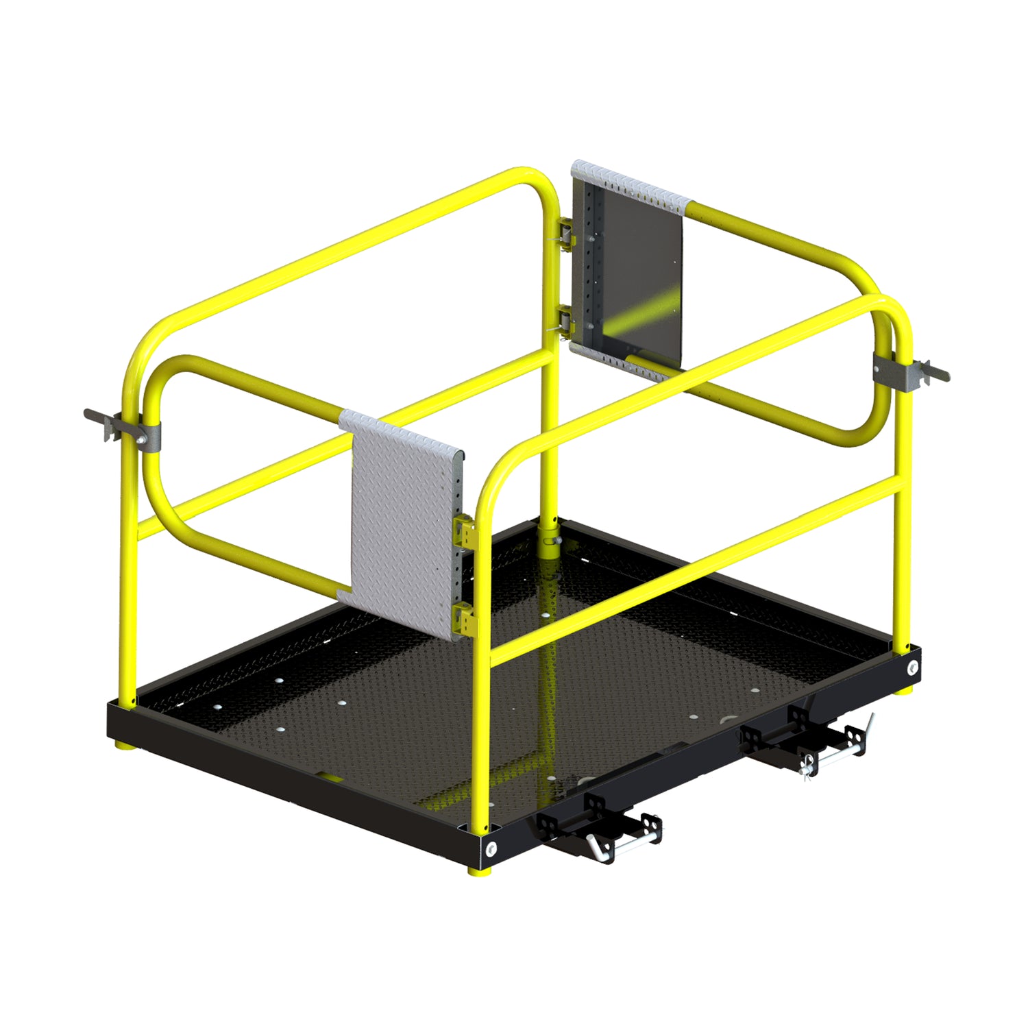 Tie Down 39008 44.3 in. x 62.8 in. x 56 in. BreezeThru Forklift Work Platform