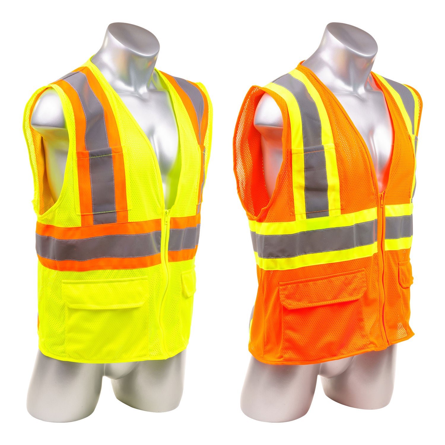 Palmer SV2187FR Two-Tone Vest (6 Pocket Vest)