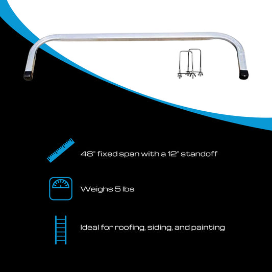 Tie Down 65025 12 in. x 48 in. Adjustable Ladder Stabilizer w/Surface Protection