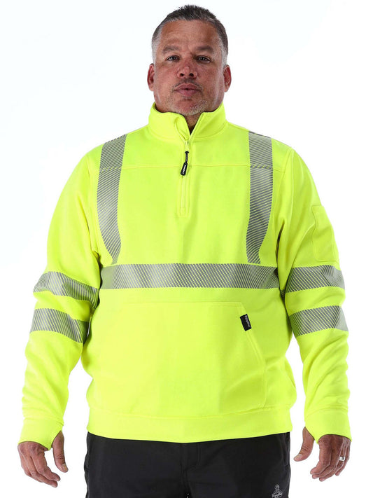HiVis Quarter-Zip Sweatshirt - view 2