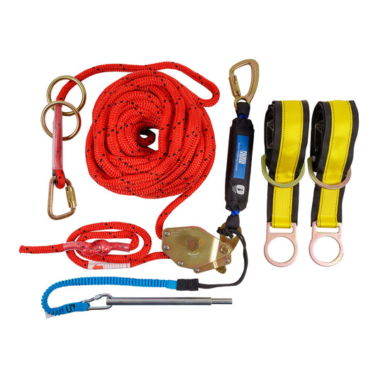 100 ft. Rope Horizontal Lifeline System – 2 Person — view 2