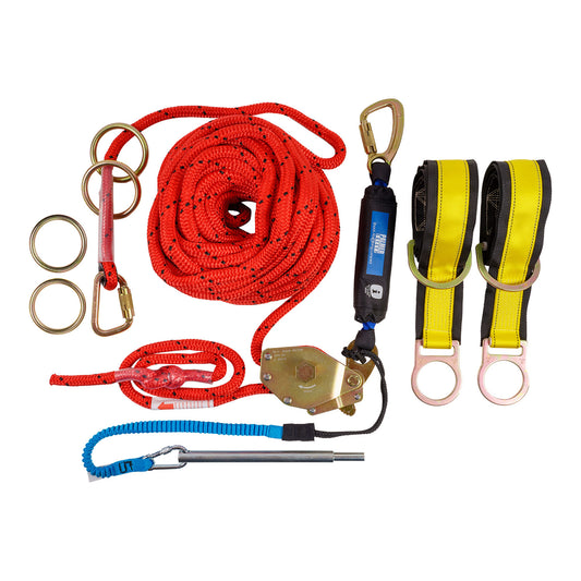 100 ft. Rope Horizontal Lifeline System – 4 Person — view 2
