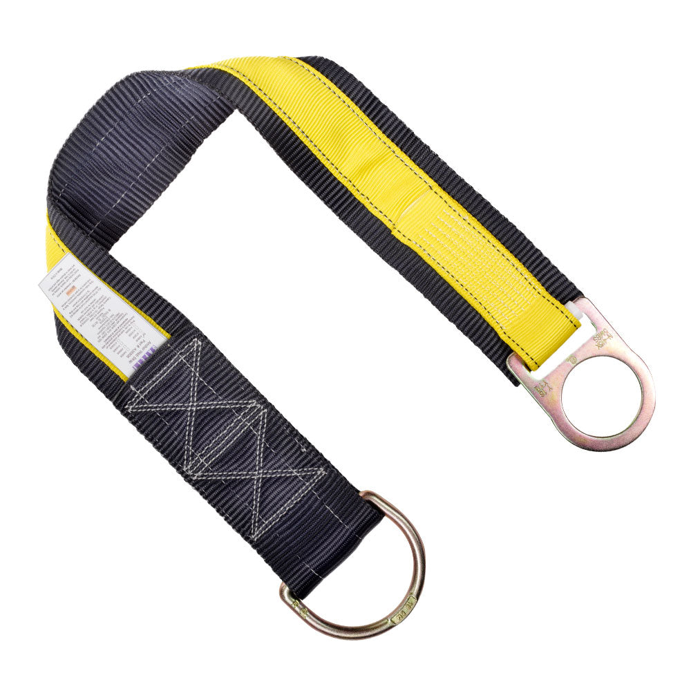 Cross Arm Strap, 3 in. x 3 ft., Large & Small D-Ring