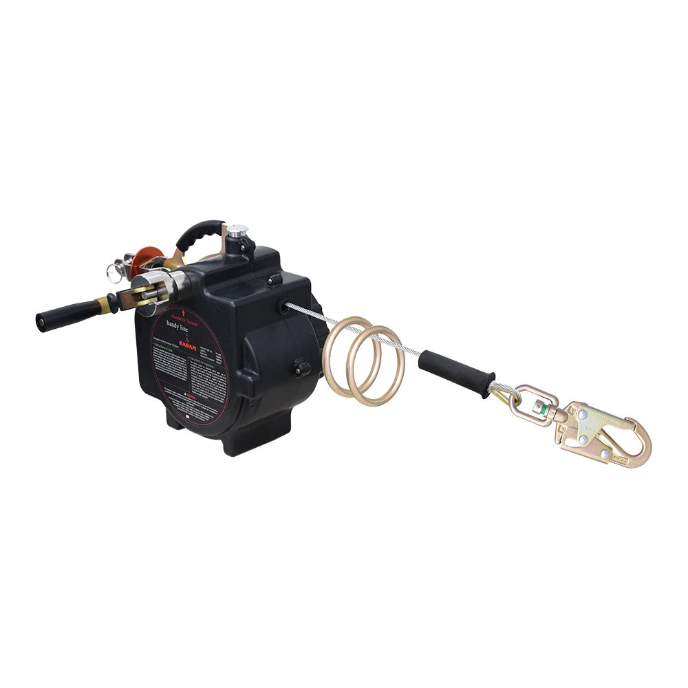 Cable Horizontal Lifeline System, 60 ft. Max Span, 2-Person