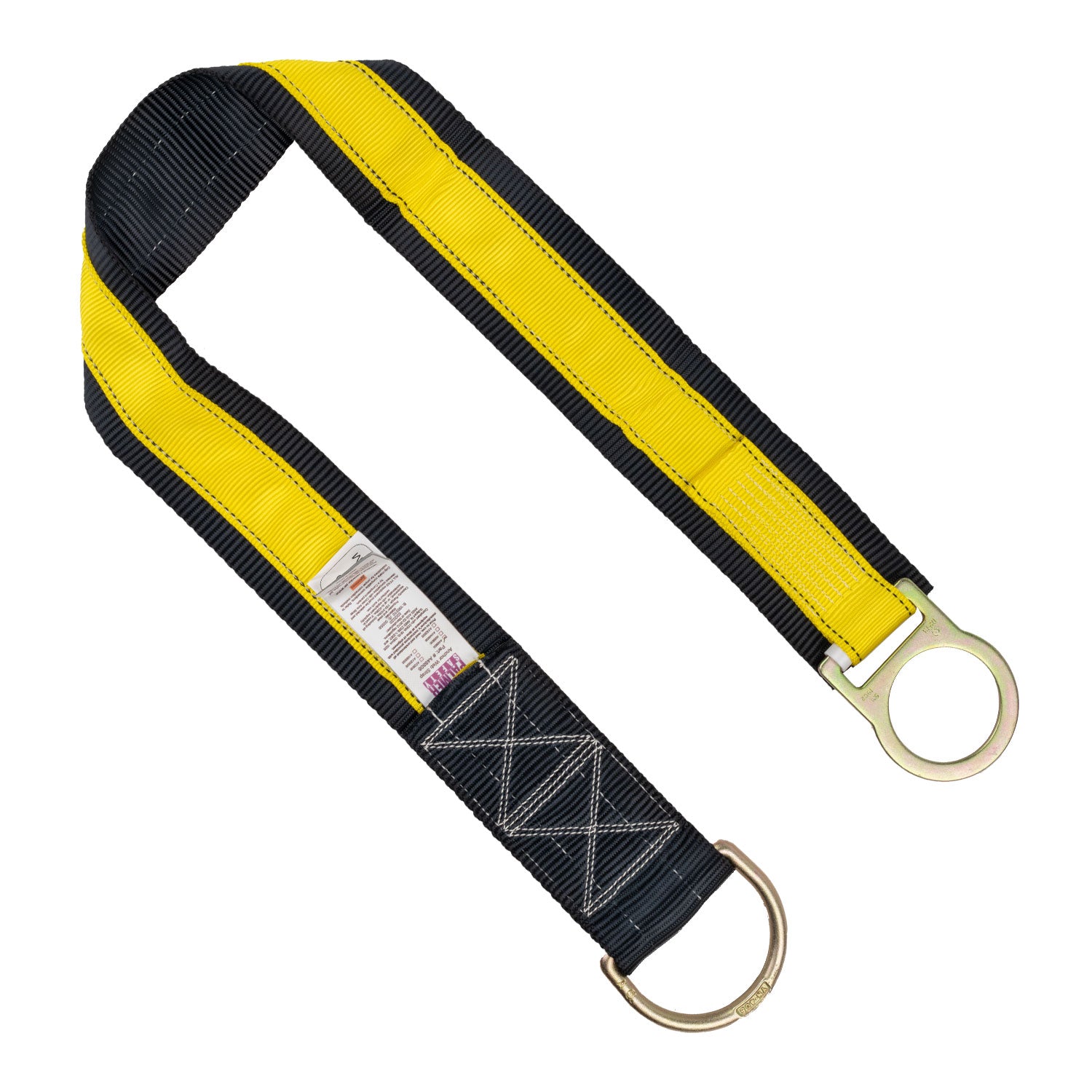 Cross Arm Strap, 3 in. x 4 ft., Large & Small D-Ring
