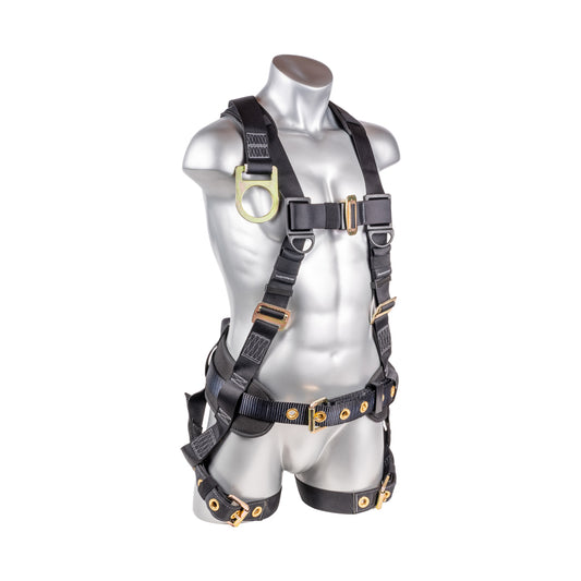 Oil Derrick Fall Protection Harness with Single D-Ring Extender — view 2