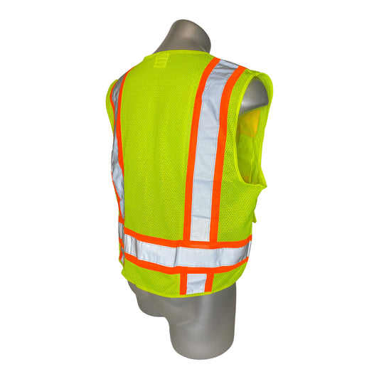 Palmer SVL6 – 8 Pocket Two Tone Class 2 Surveyors Type R Safety Vest