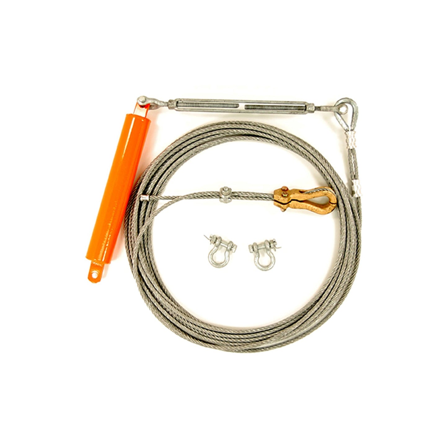 60' ADJUSTABLE TEMPORARY HORIZONTAL LIFELINE SYSTEM