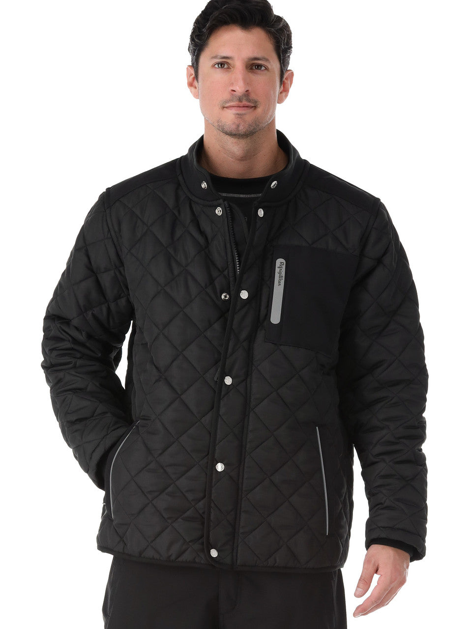 Insulated Diamond Quilted Jacket - view 2