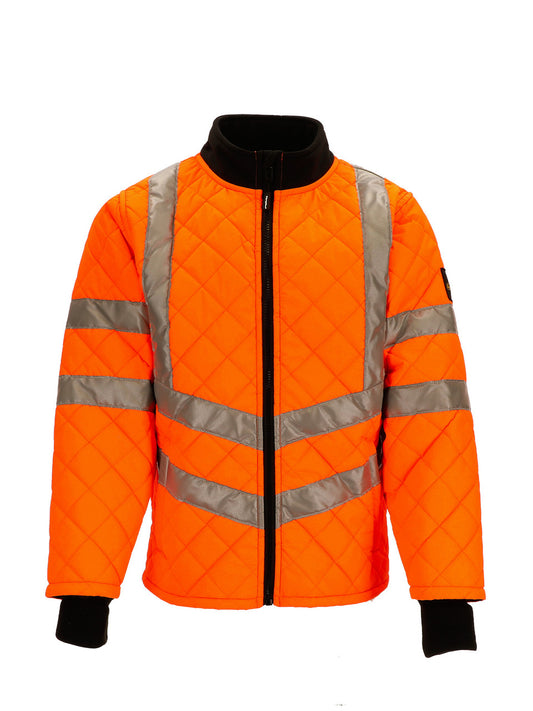 HiVis Diamond Quilted Jacket