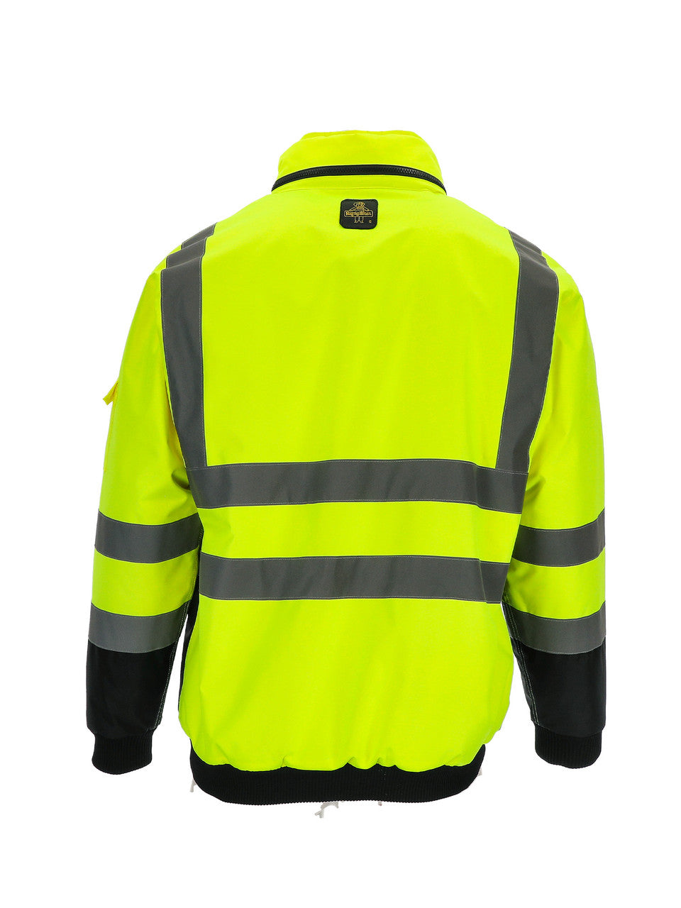 HiVis-Waterproof-Bomber-Jacket---view-3