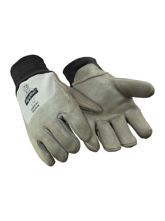 Latex-Coated Cowhide Freezer Glove