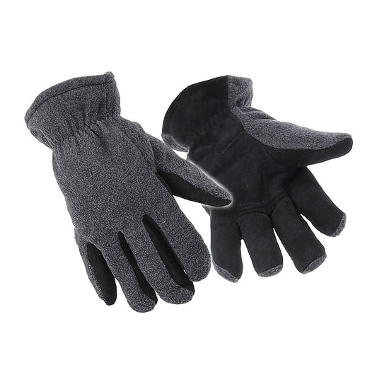 Fleece And Leather Glove