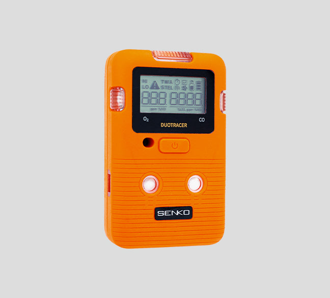 SENKO DUO TRACER dual gas detector, which these replacement sensors fit