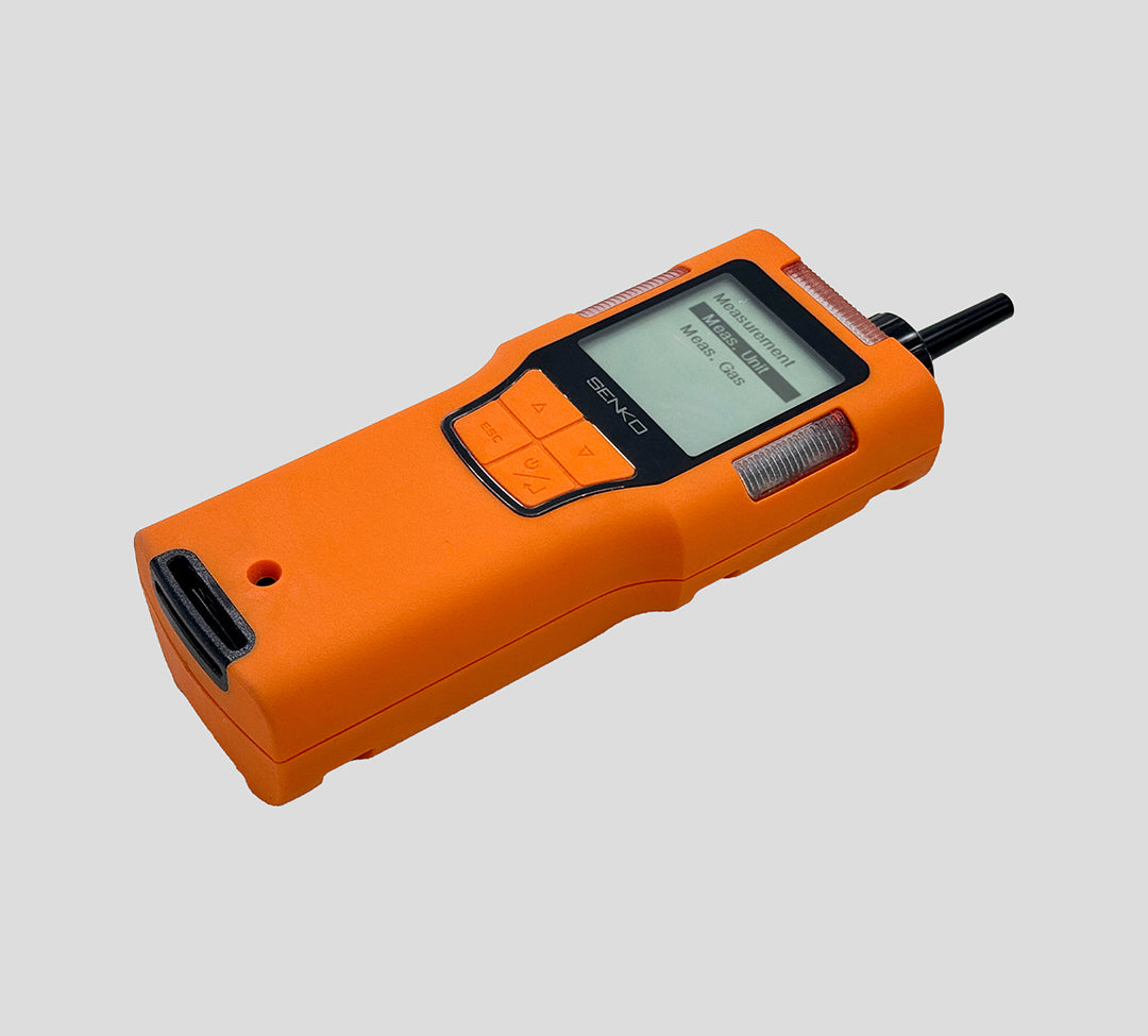 SENKO V-PRO portable VOC detector, side view