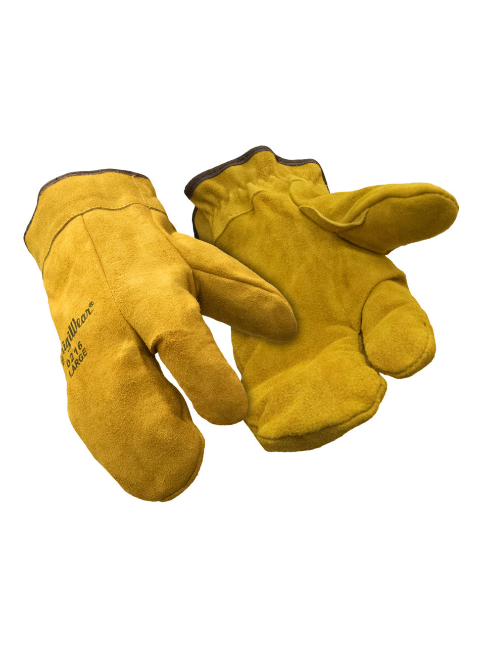 Three-Finger-Leather-Mitt