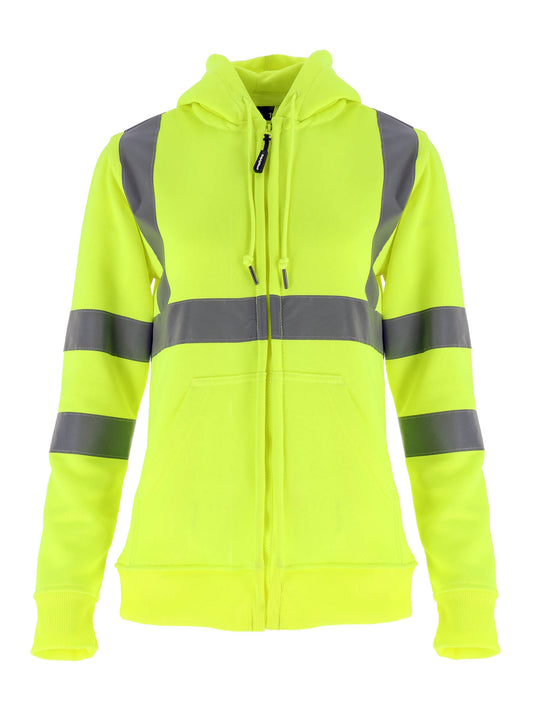 Women's HiVis Hooded Sweatshirt