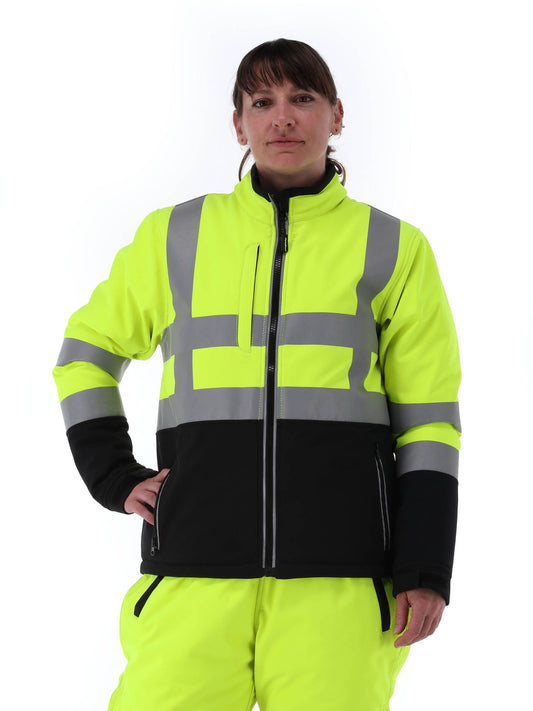 Women's HiVis Insulated Softshell Jacket