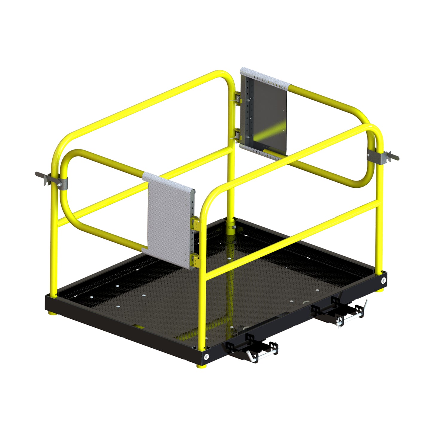 Tie Down 39008 44.3 in. x 62.8 in. x 56 in.  BreezeThru Forklift Work Platform