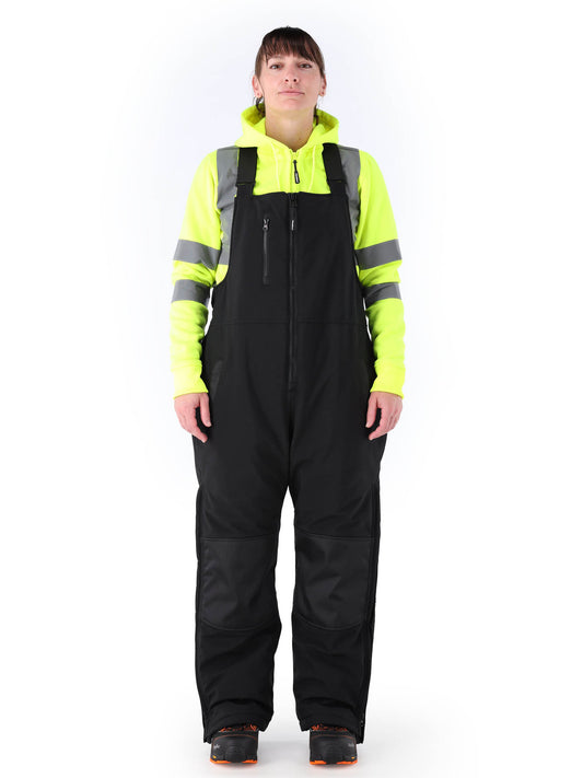Women's Insulated Softshell Bib Overalls