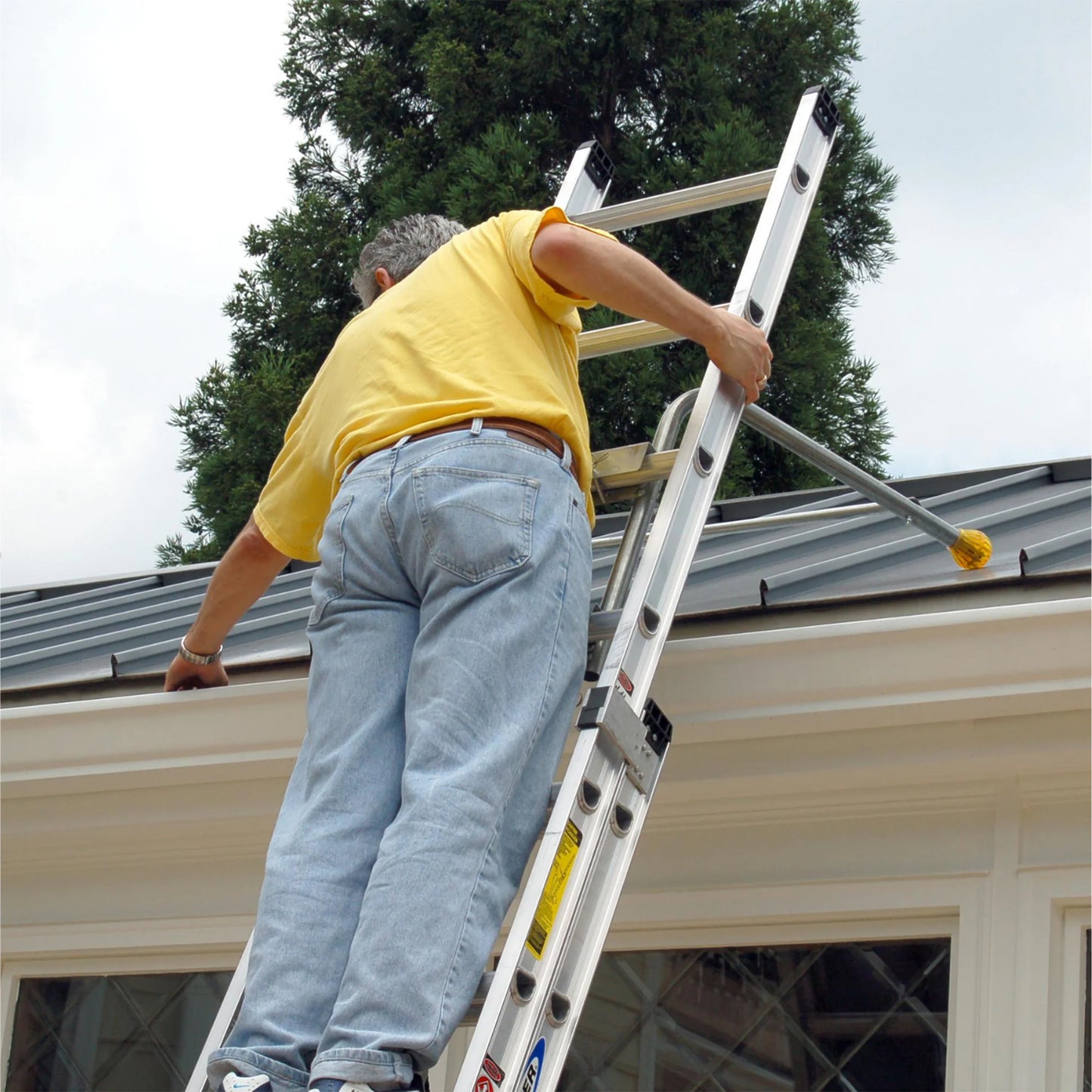 Tie Down 48589L 18.5 in. Stand-Off Extension Ladder Stabilizer
