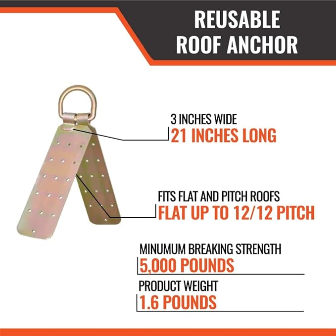 50' Roofer's Safety Bucket Kit