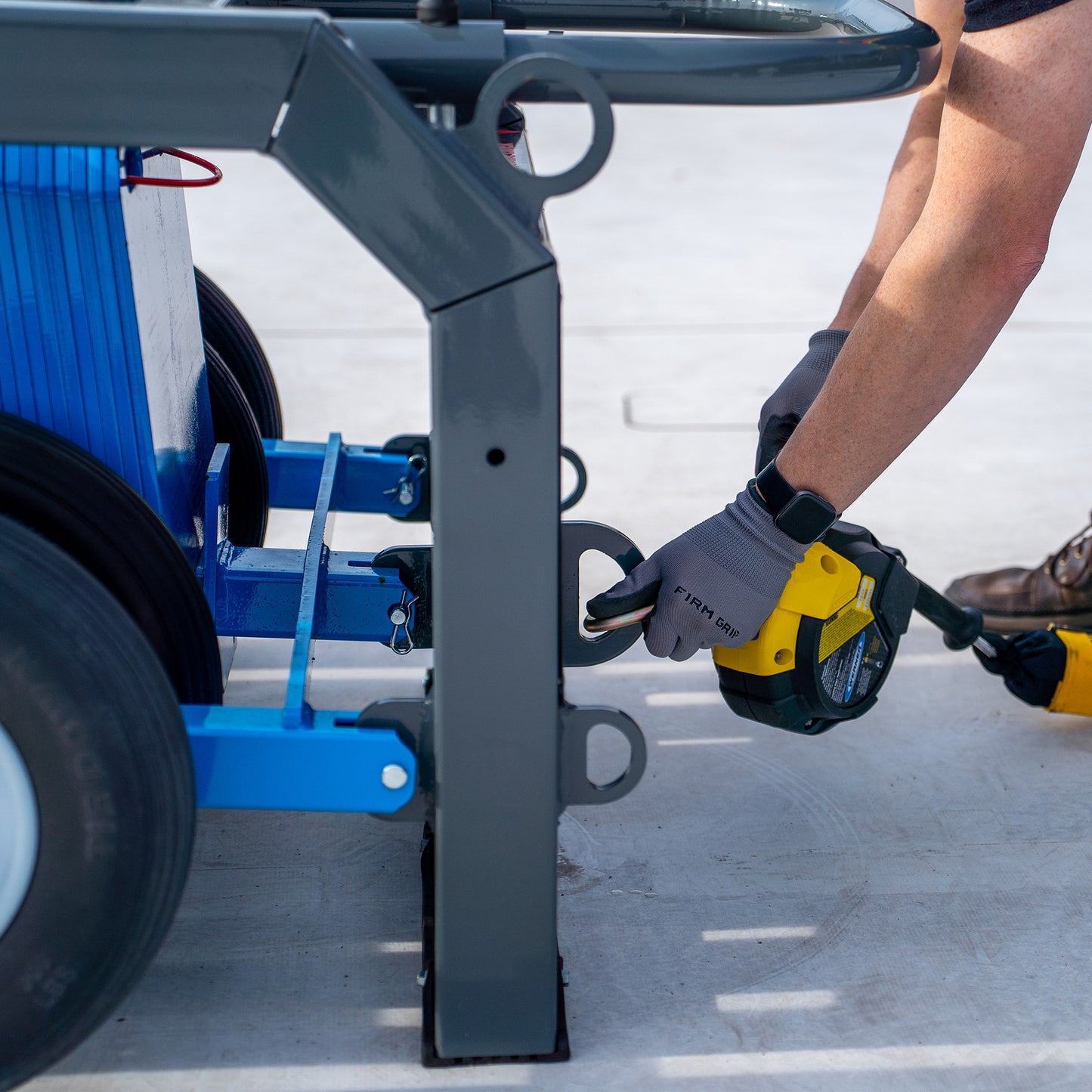 Tie Down 60060US BigFoot Non-Penetrating Mobile Fall Protection System Supports 3 Workers