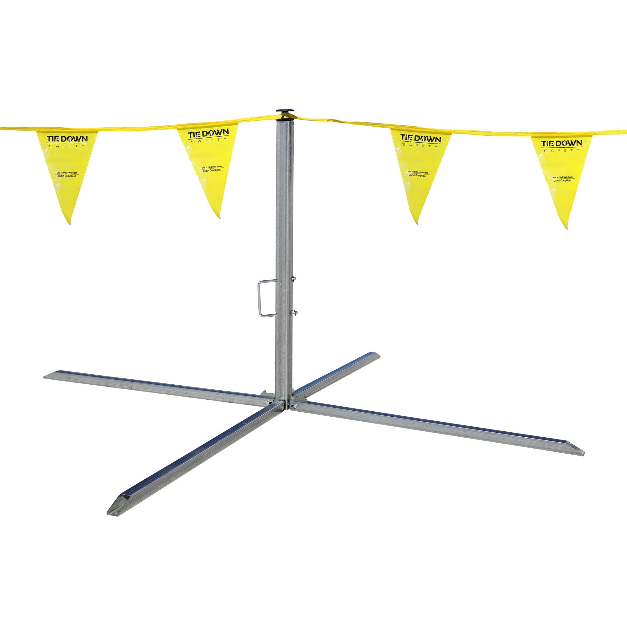 Tie-Down-65002-Warning-Line-System-w/-100-ft.-of-Pennants-and-4-Support-Legs