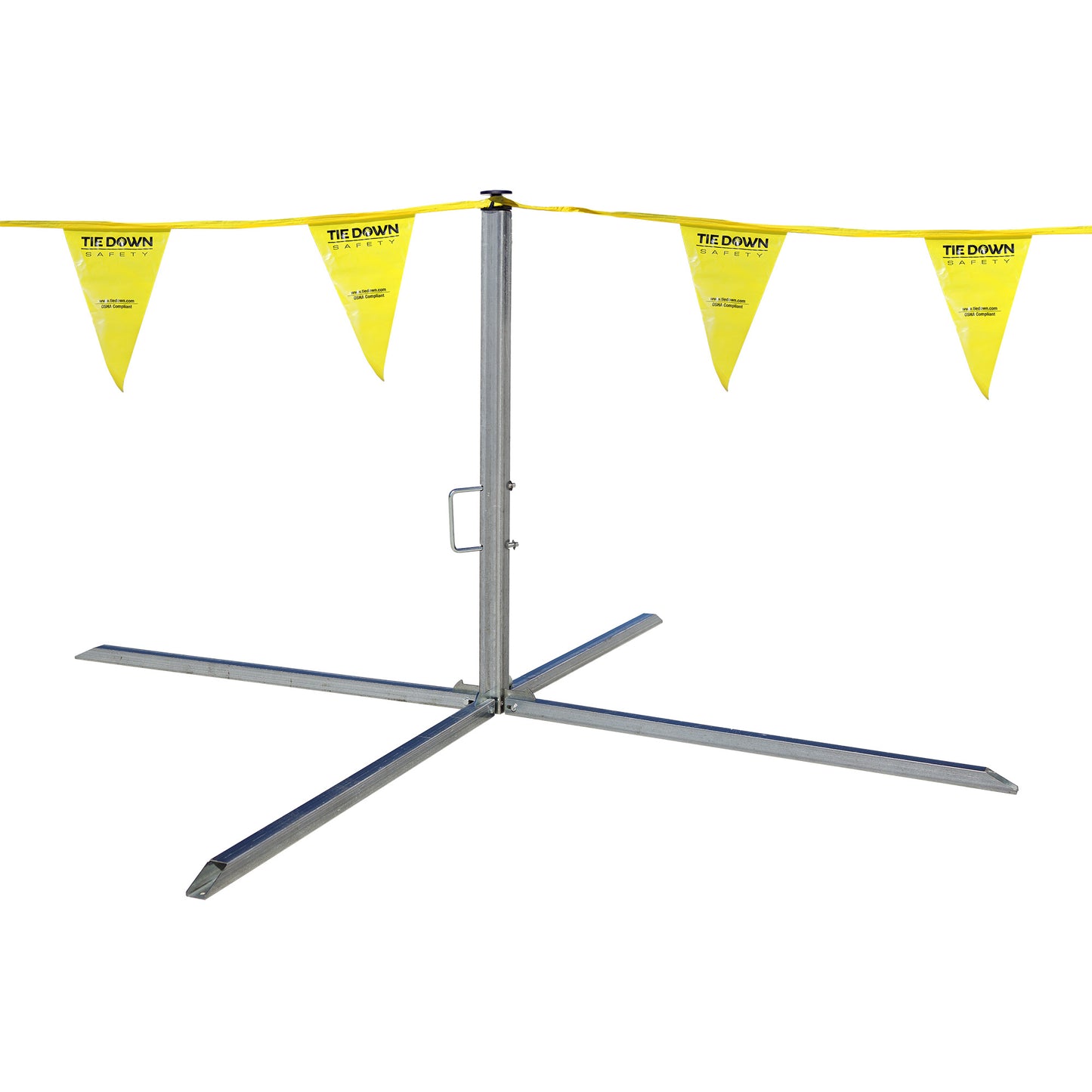 Tie Down 65002 Warning Line System w/ 100 ft. of Pennants and 4 Support Legs
