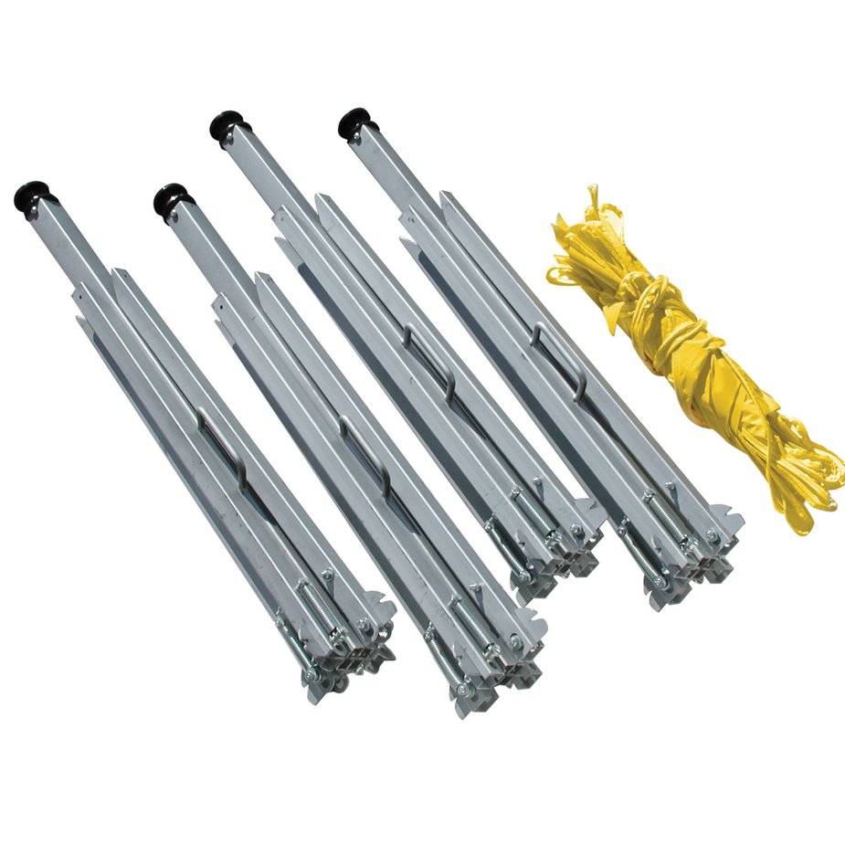 Tie Down 65002 Warning Line System w/ 100 ft. of Pennants and 4 Support Legs