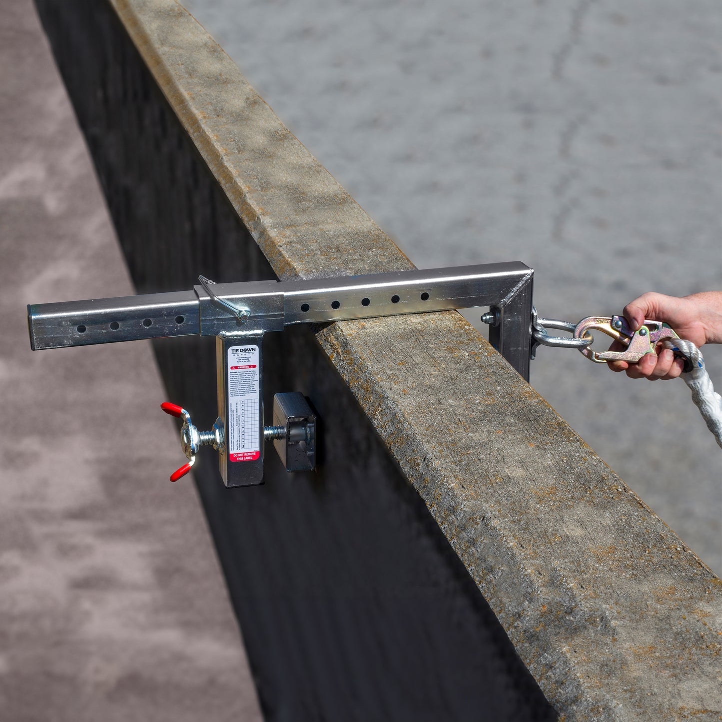 Tie Down 65077Z Parapet Roof Anchor