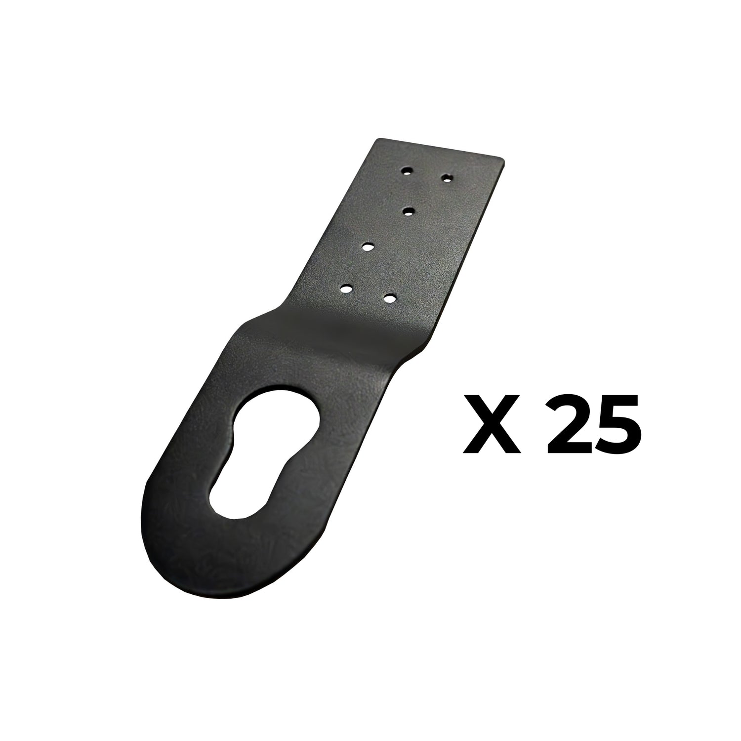 Tie Down 65089 Black Hitch Clip Roofing Anchor, 5,000 lb. capacity, Pack of 25
