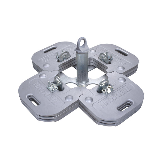 Tie Down 65219GC Galvanized 12 Plate Hippo Forged Eye Anchor Deadweight System, Forged Cap