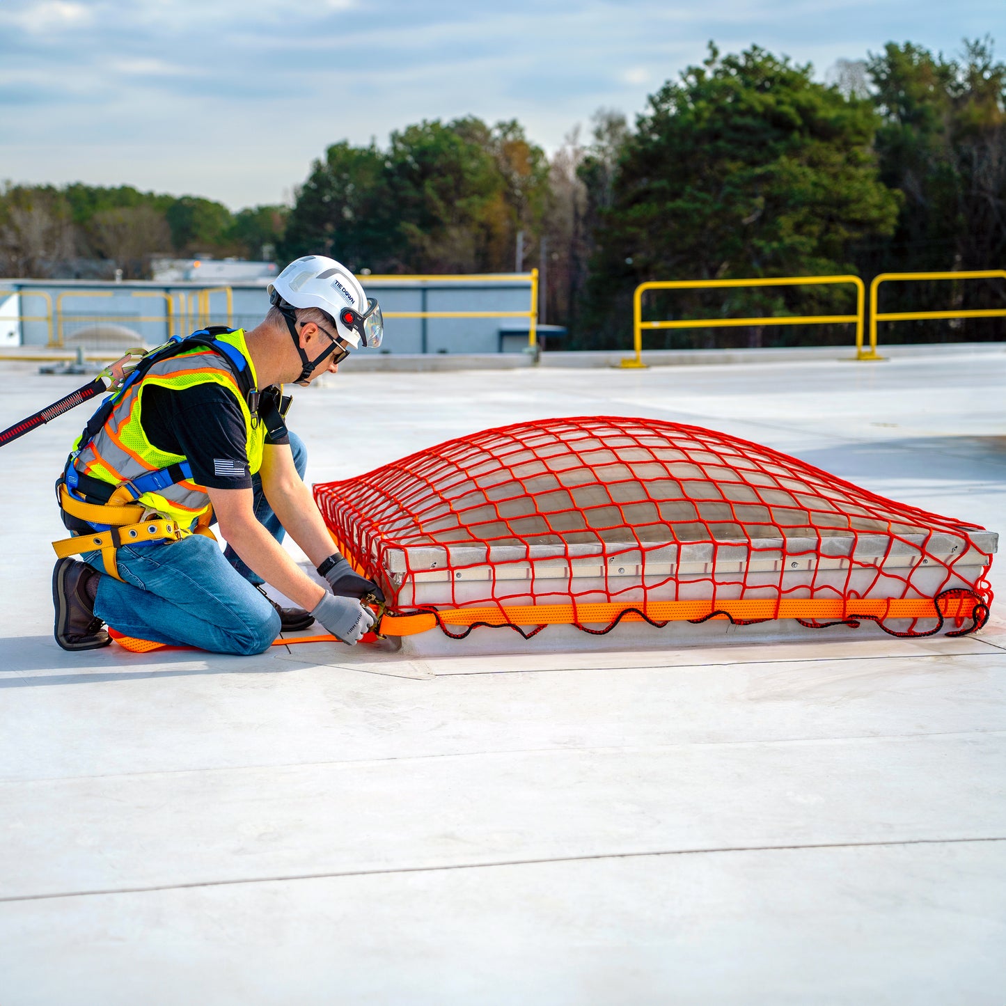Tie Down 65400 7 ft. x 7 ft. Skylight Netting, Pack of 1