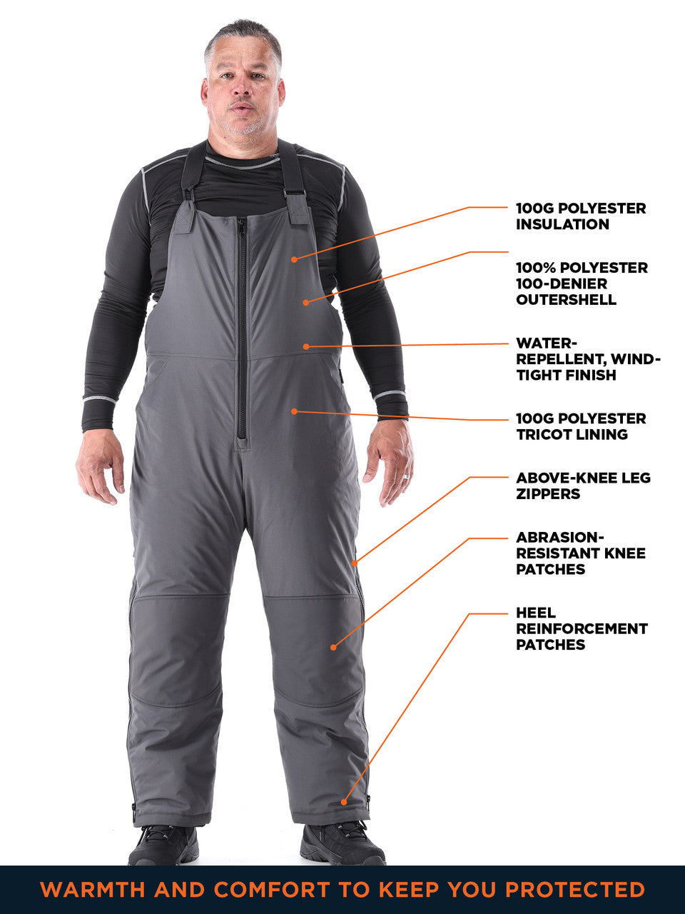 Rip-Stop Subzero Bib-Pant - view 4