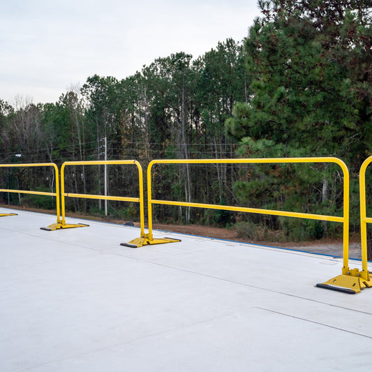 Tie Down 70782 Stack Pallet Kit - 11 Yellow 7.5 ft. Guardrails & 12 Socket Bases