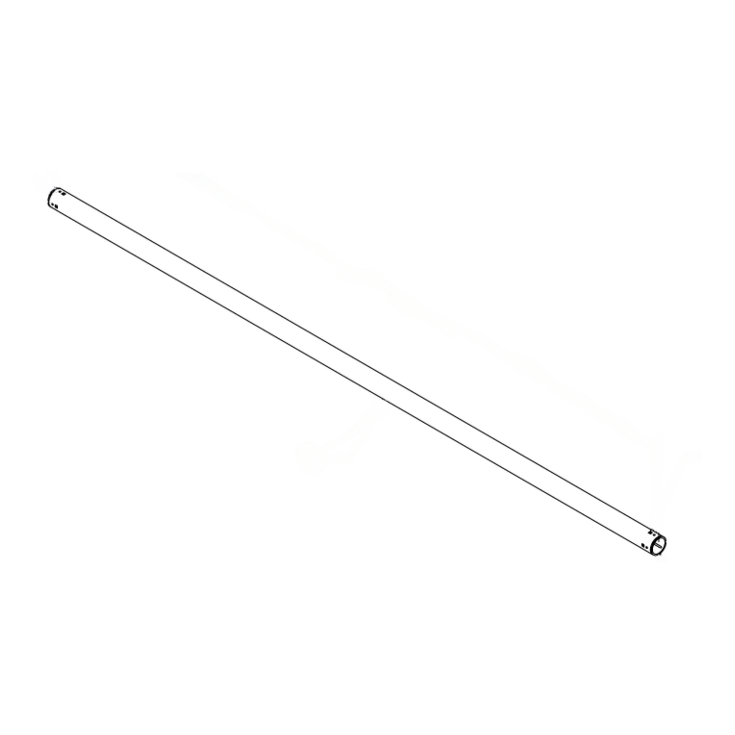 Tie Down 70796 Adjustable Guardrail Outer Sleeve for 8 ft. to 10 ft. Guardrail