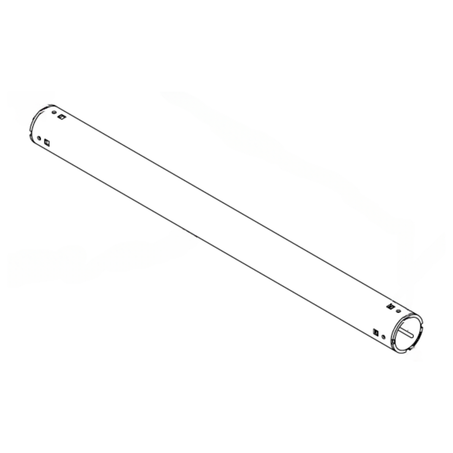 Tie Down 70798 Adjustable Guardrail Outer Sleeve for 3.5 ft. - 5 ft. Guardrail