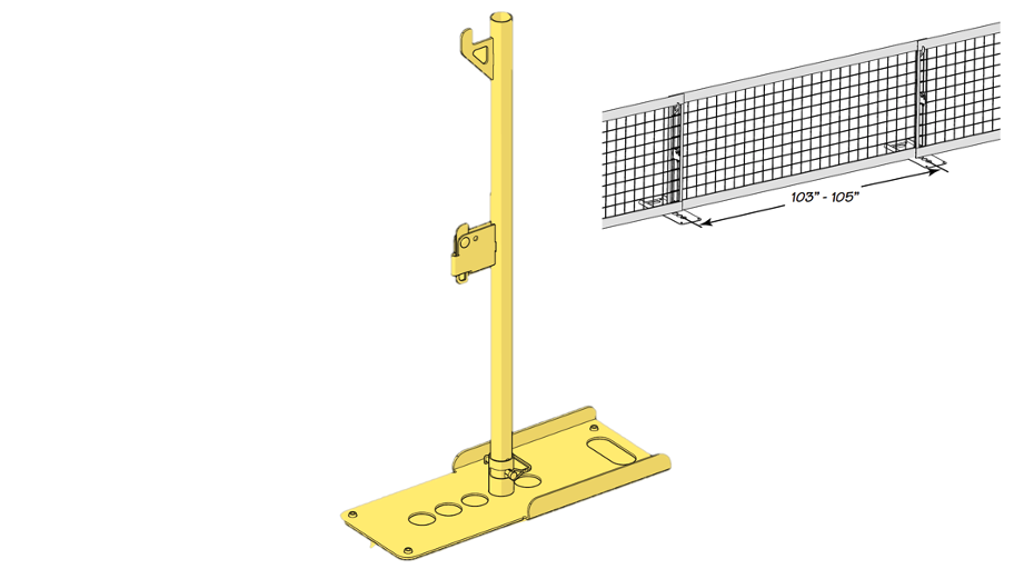 Tie Down 70811 SkyCage Pedestrian Base