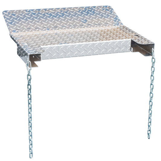 Tie Down 70832 21.5 in. x 26 in. Residential Roofing Aluminum Ladder Dock