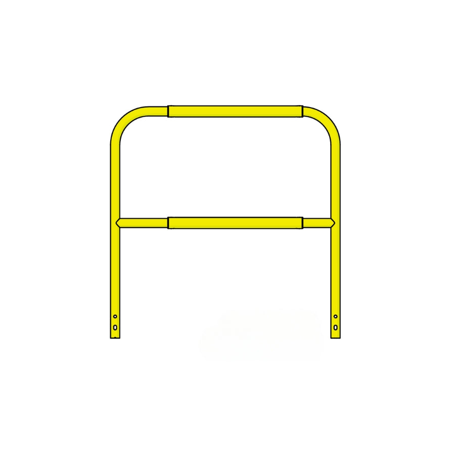 Tie Down 70850 Adjustable 3.5 ft. - 5 ft. Galvanized with Coating Roof Guardrail