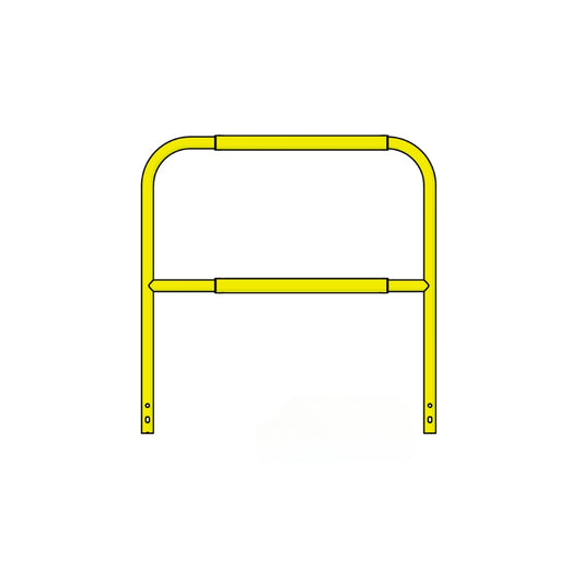Tie Down 70850 Adjustable 3.5 ft. - 5 ft. Galvanized with Coating Roof Guardrail