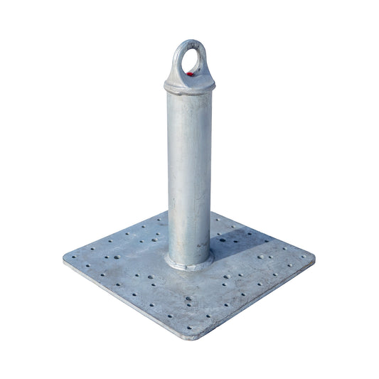 Tie Down 70864-L16 12 in. Screw-On Commercial Roof Anchor with 16 in. x 16 in. Base