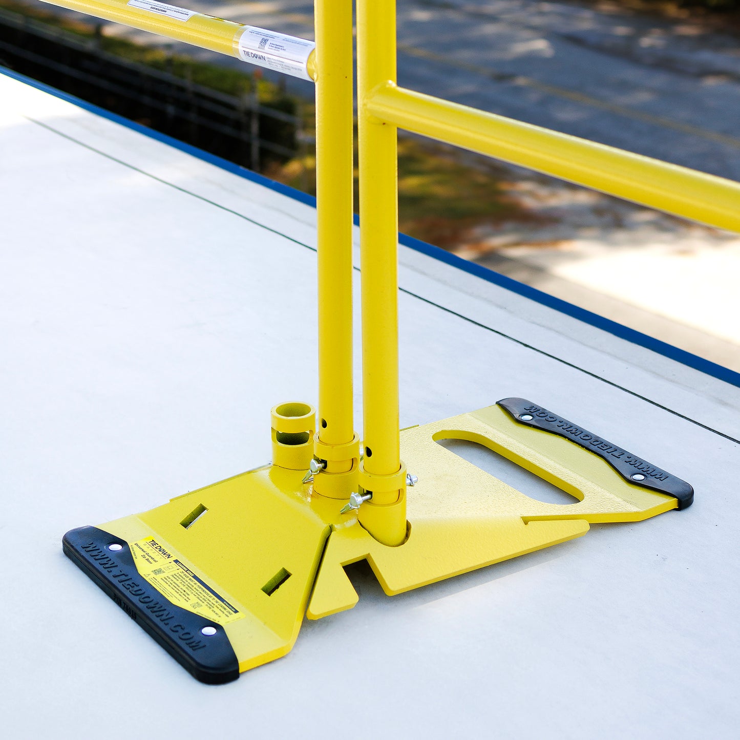 Tie Down 71094 Yellow Socket Guardrail Base Assembly