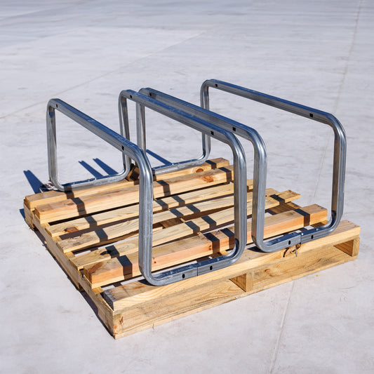 Tie Down 71783 Galvanized Stack Pallet Kit - 11 10 ft. Guardrails & 12 UCC Bases