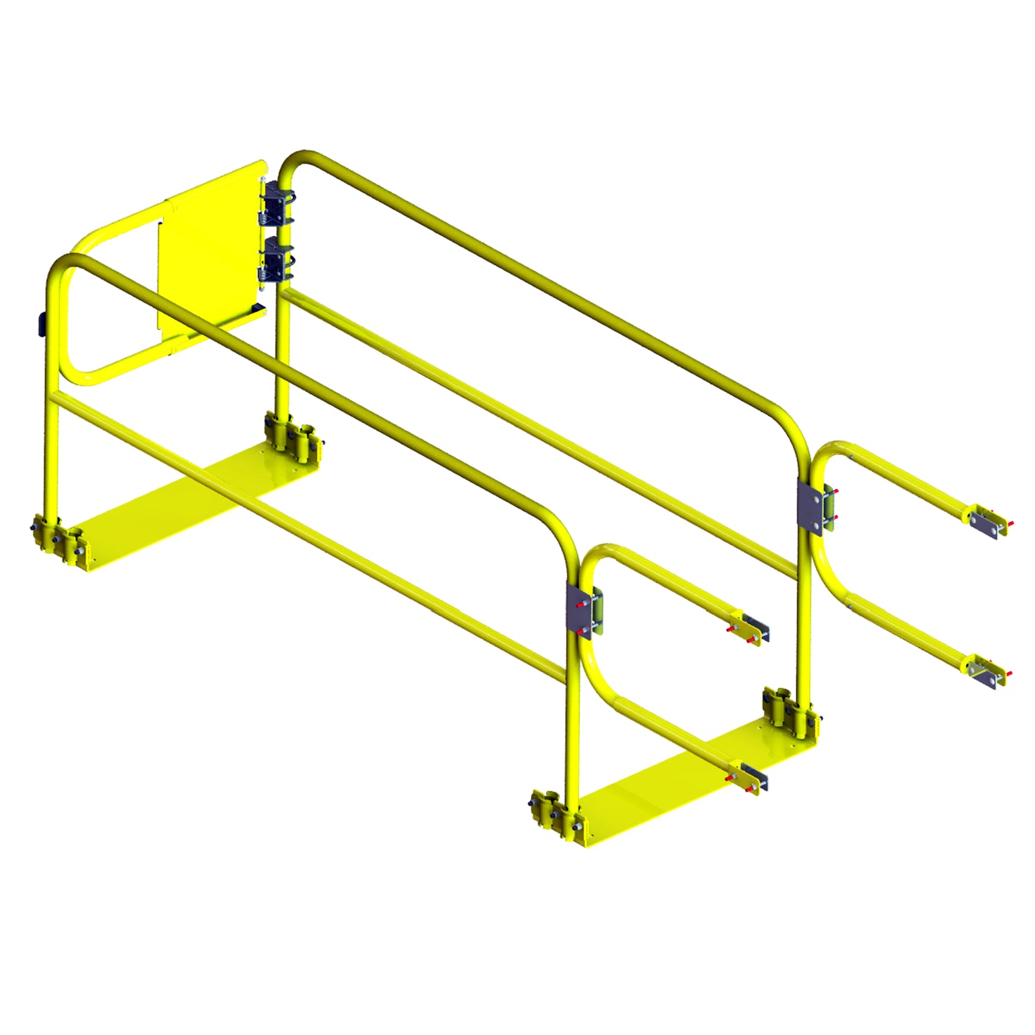 Tie Down 72884 Yellow 15 ft. Ladder Guardrail Corral