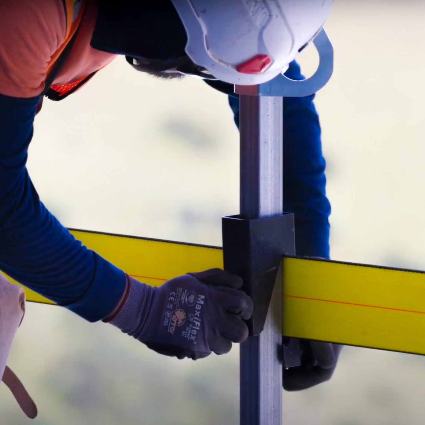 72893 30 ft. WebRail Kit - Portable Fall Arrest & Tensioned Guardrail System