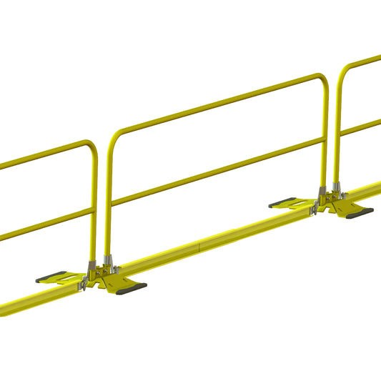 Tie Down 73065 Yellow 4-7.5 ft. Adjustable Toeboard