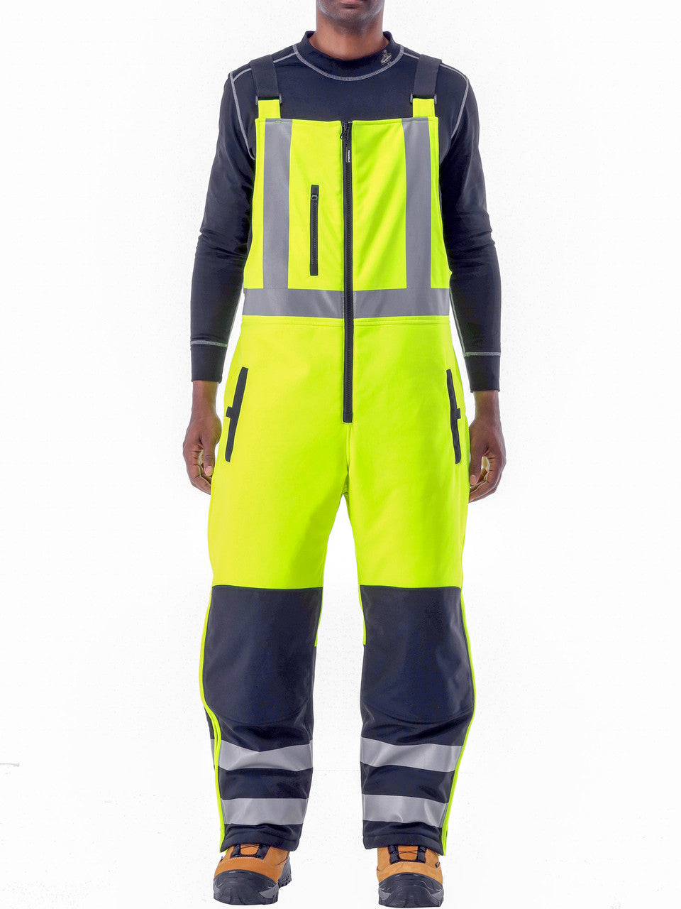 HiVis-Insulated-Softshell-High-Bib-Overalls---view-3